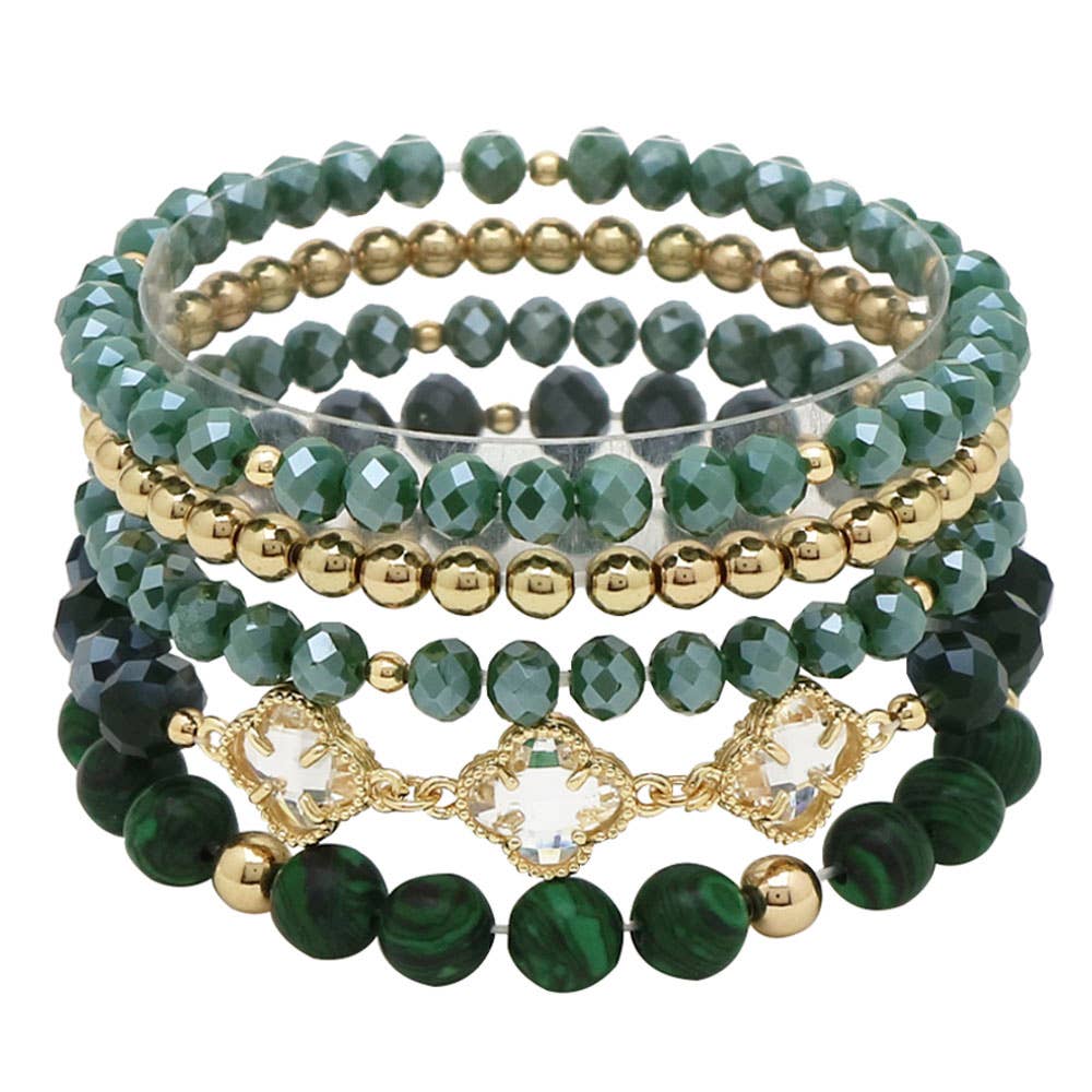 MIXED MATERIAL BRACELET AB-5034