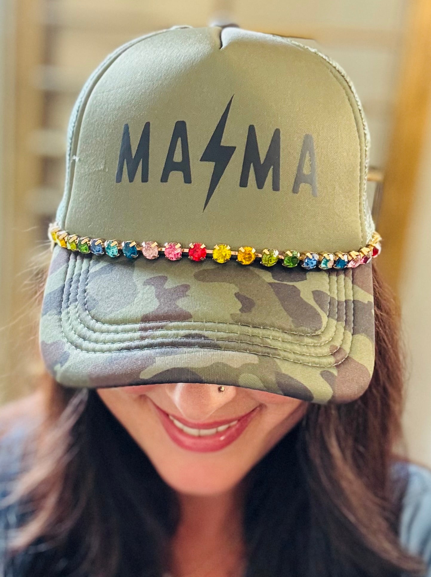 Camo Mama Trucker Hat