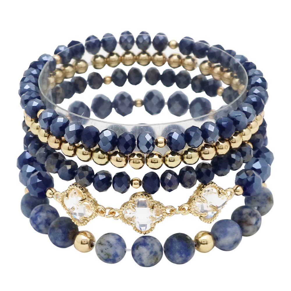 MIXED MATERIAL BRACELET AB-5034