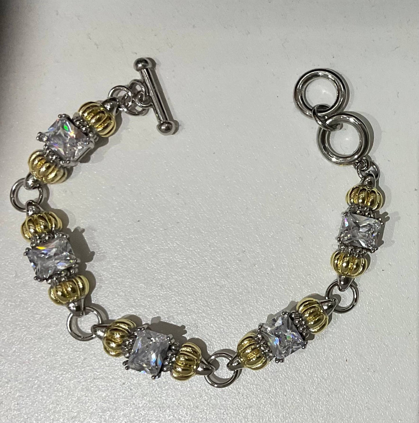 Chunky Beaded Statement Bracelet