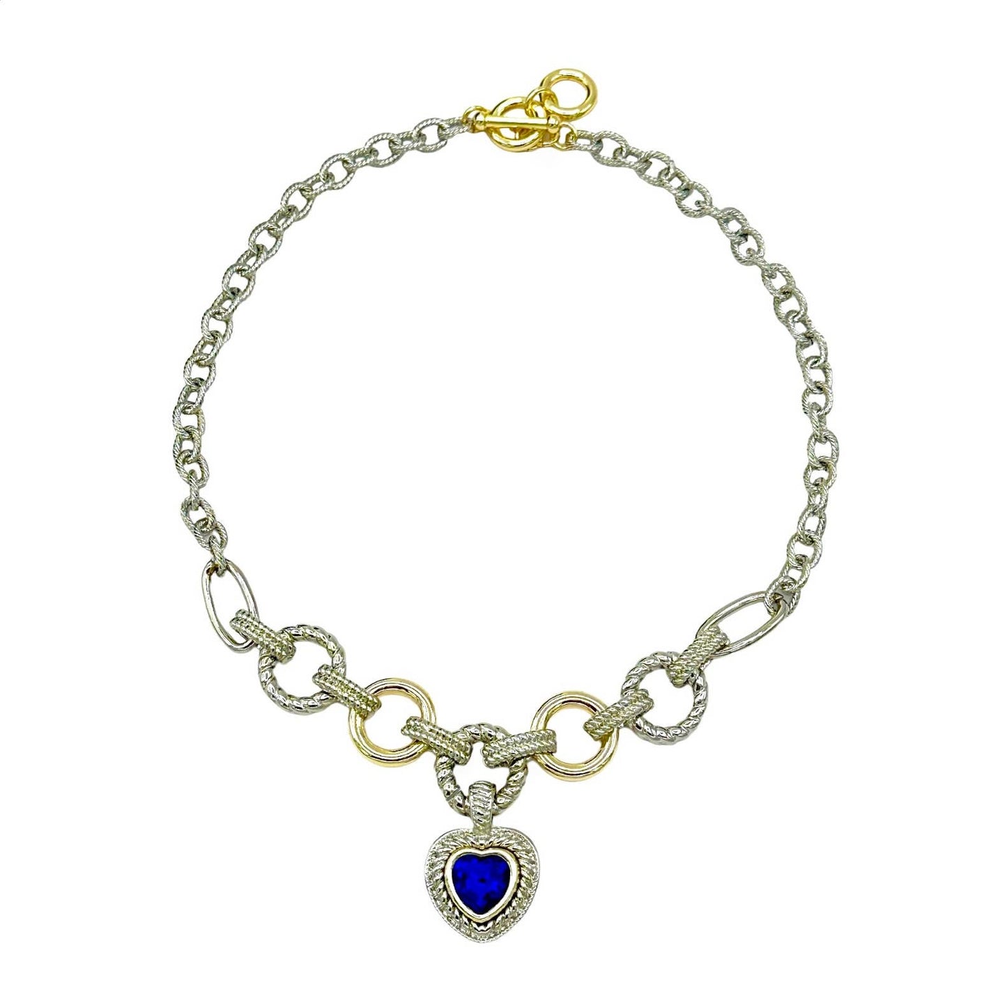 Heart Pendant Statement Necklaces-Prom