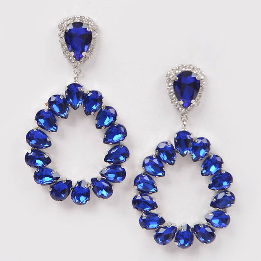 Tear Drop Stone Earring