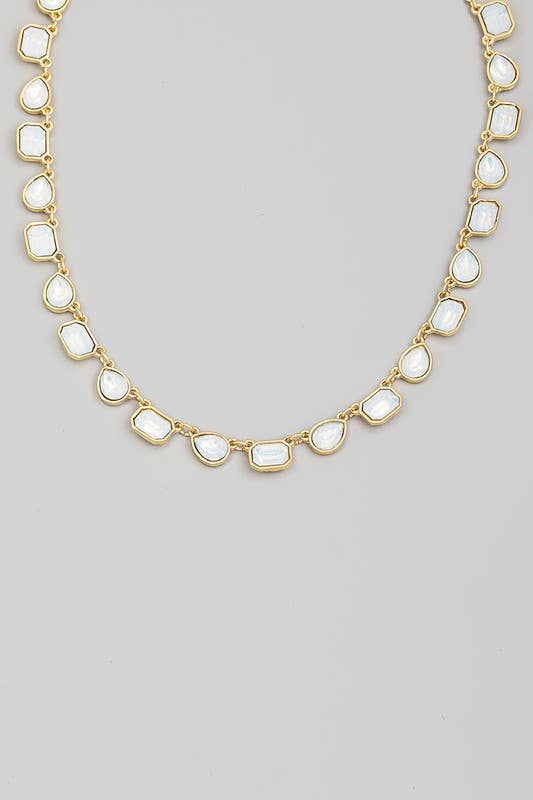 Assorted Rhinestone Necklace J2307
