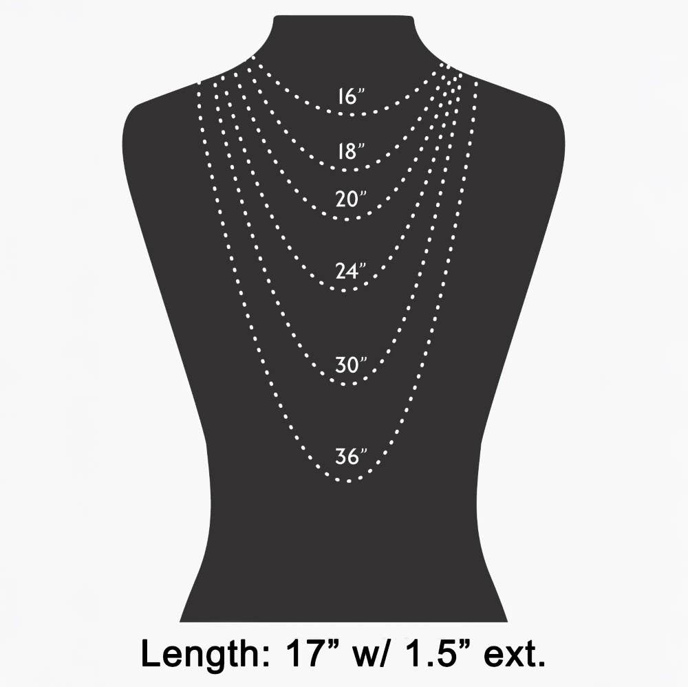 Two Tone Oval Chain Cz Pave Link Chain Necklace